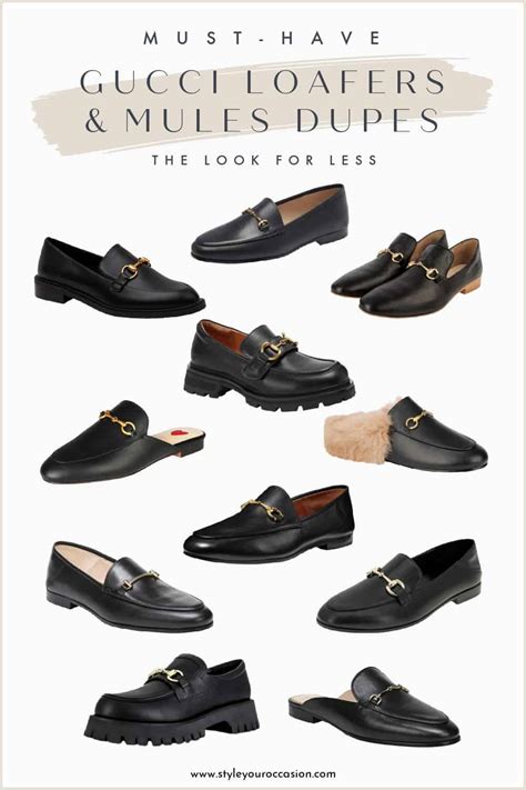 gucci mules dupes|gucci horsebit loafer dupe.